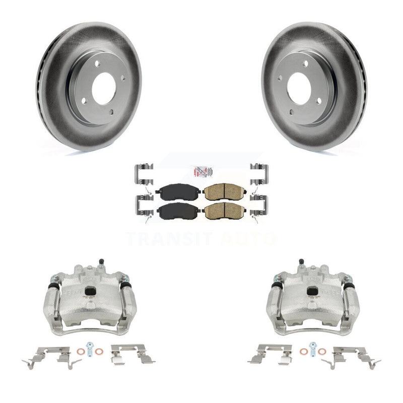 Transit Auto KCG-100135N Disc Brake Kit for 2007-2012 Nissan Sentra - Front product image