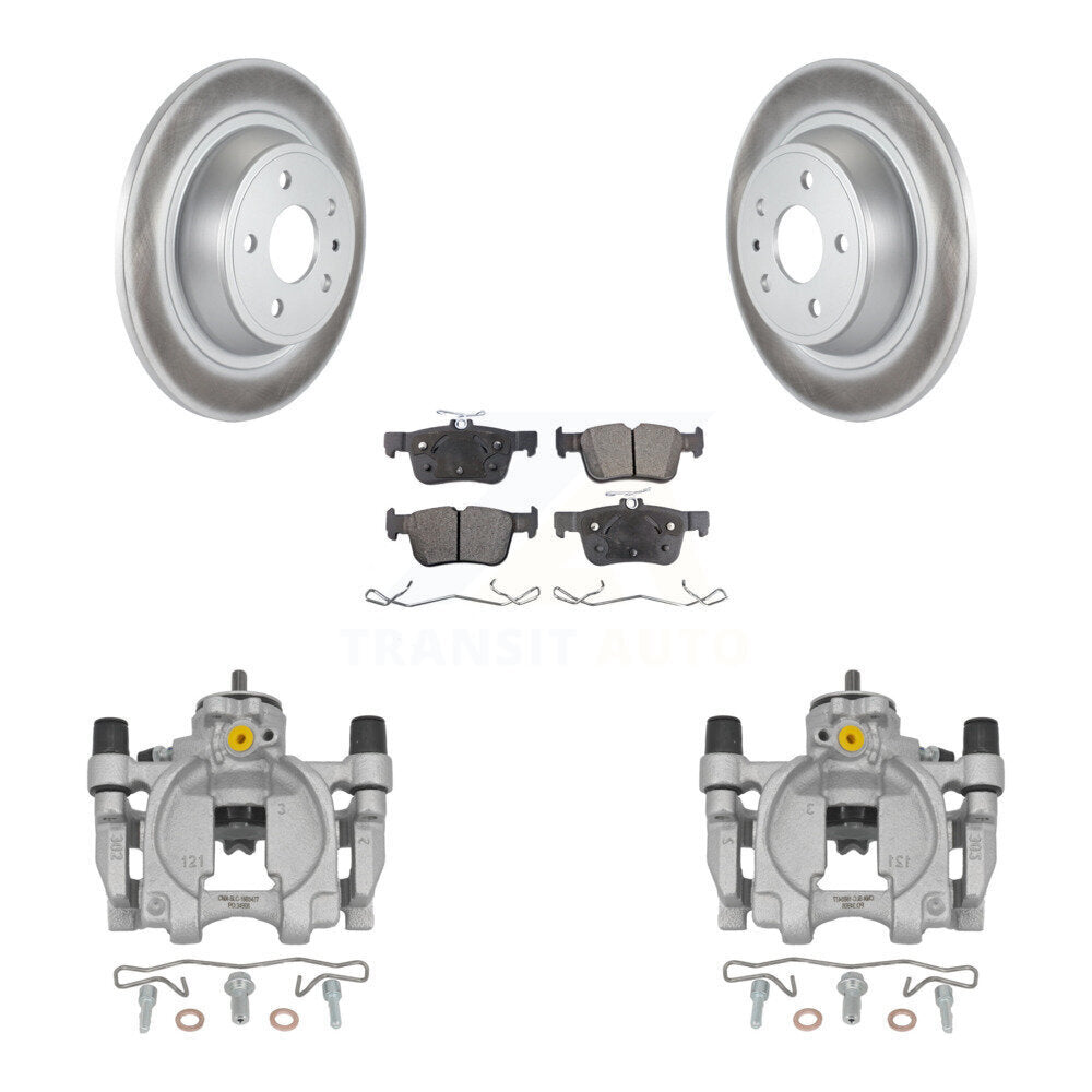 Transit Auto KCG-100135T Disc Brake Kit for 2013-2020 Ford Fusion, Lincoln MKZ - Rear product image