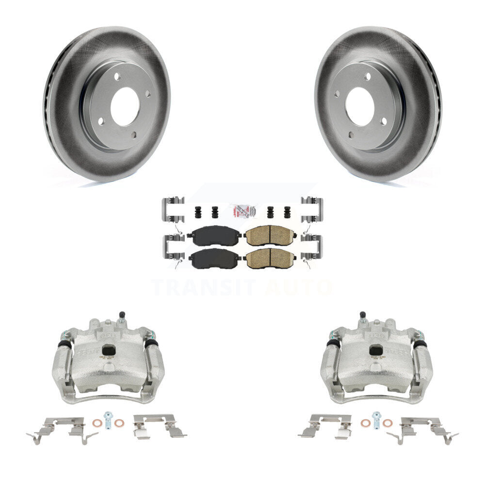 Transit Auto KCG-100136N Disc Brake Kit for 2007-2012 Nissan Sentra - Front product image