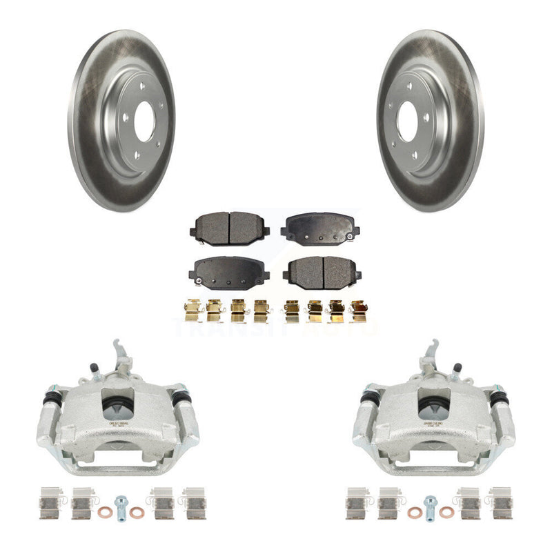 Transit Auto KCG-100136P Disc Brake Kit for 2014-2020 Dodge Journey - Rear product image