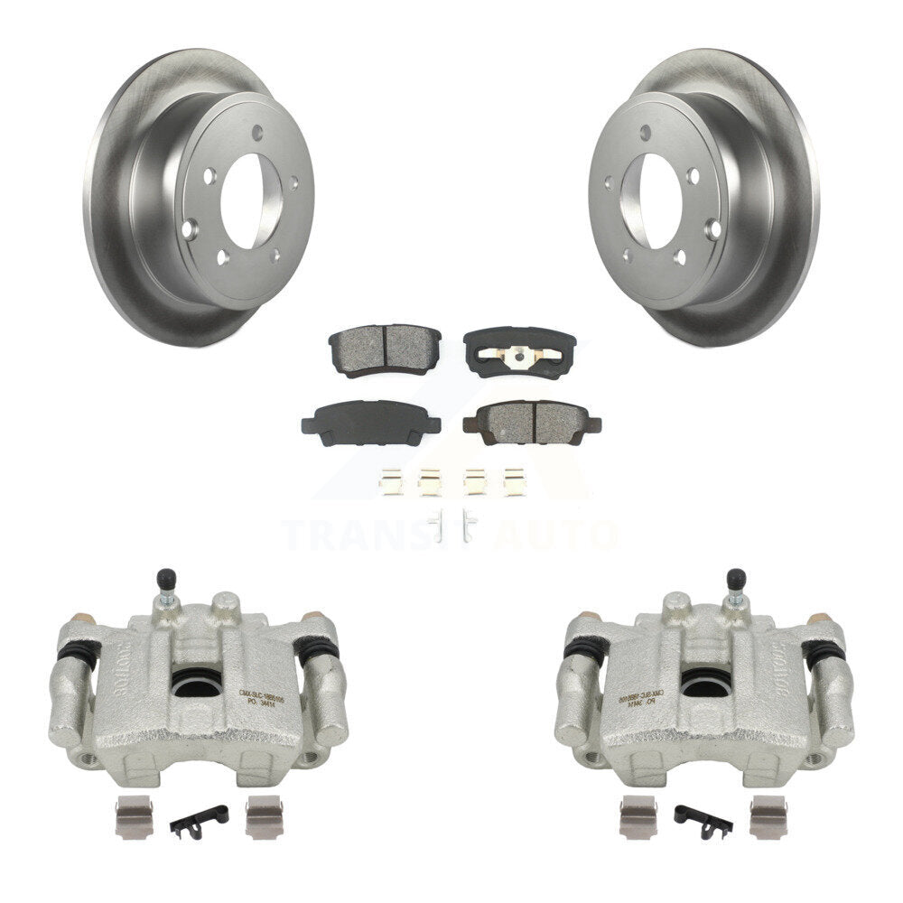 Transit Auto KCG-100136S Disc Brake Kit for 2008-2017 Mitsubishi Lancer, Dodge Caliber - Rear product image