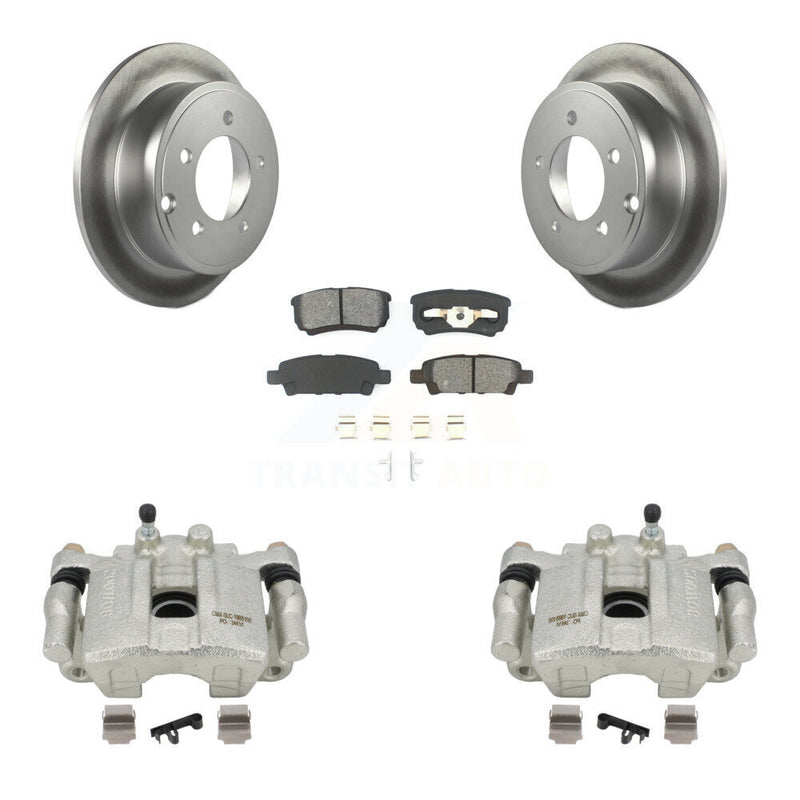 Transit Auto KCG-100136S Disc Brake Kit for 2008-2017 Mitsubishi Lancer, Dodge Caliber - Rear product image
