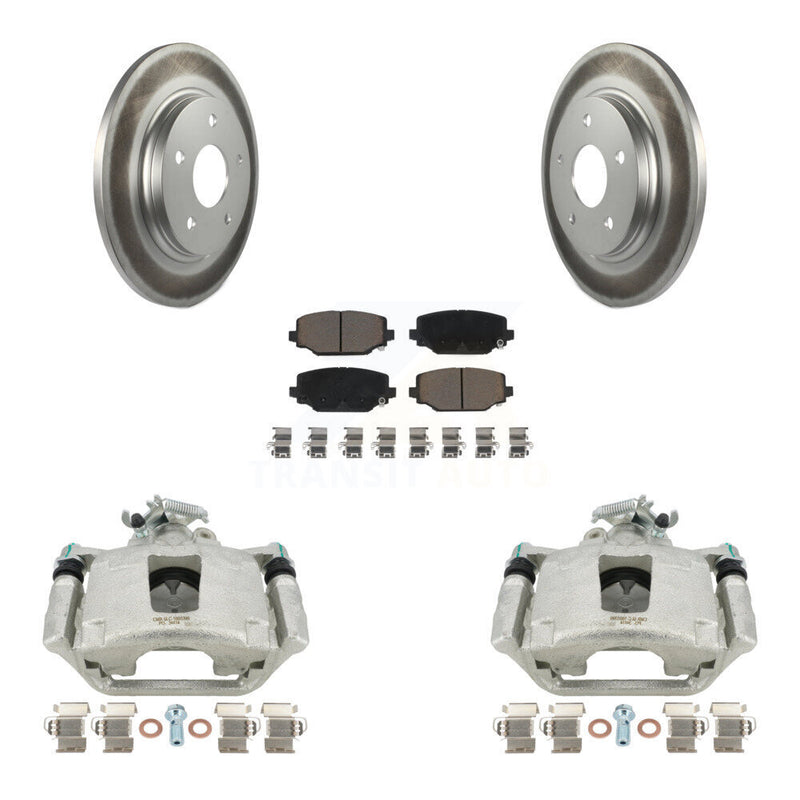 Transit Auto KCG-100137C Disc Brake Kit for 2017-2018 Dodge Grand Caravan - Rear product image