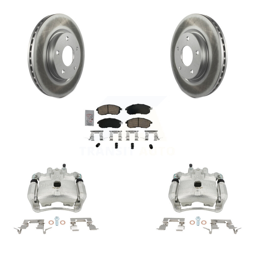 Transit Auto KCG-100137N Disc Brake Kit for 2013-2019 Nissan Sentra - Front product image