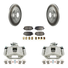 Transit Auto KCG-100137P Disc Brake Kit for 2017-2020 Dodge Grand Caravan - Rear product image