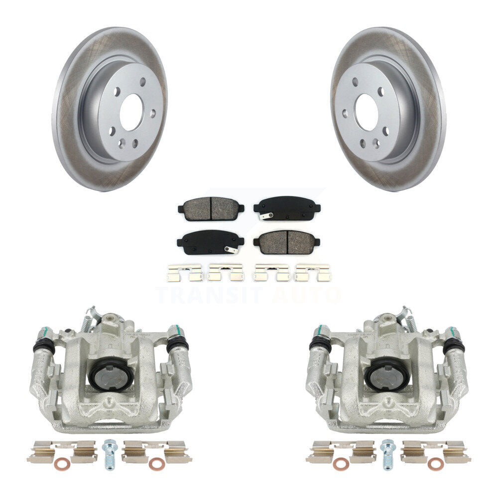 Transit Auto KCG-100137S Disc Brake Kit for 2011-2016 Chevrolet Cruze Limited, Chevrolet Cruze - Rear product image