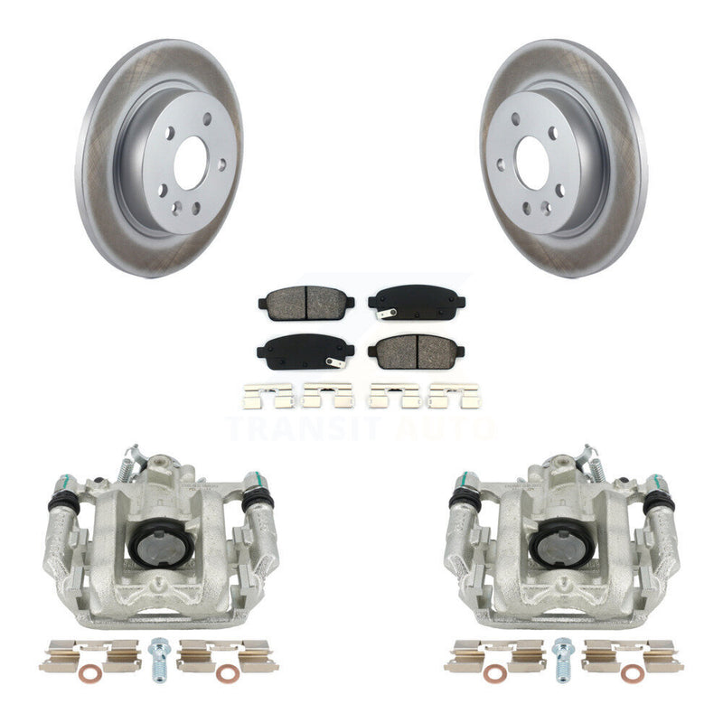 Transit Auto KCG-100137S Disc Brake Kit for 2011-2016 Chevrolet Cruze Limited, Chevrolet Cruze - Rear product image