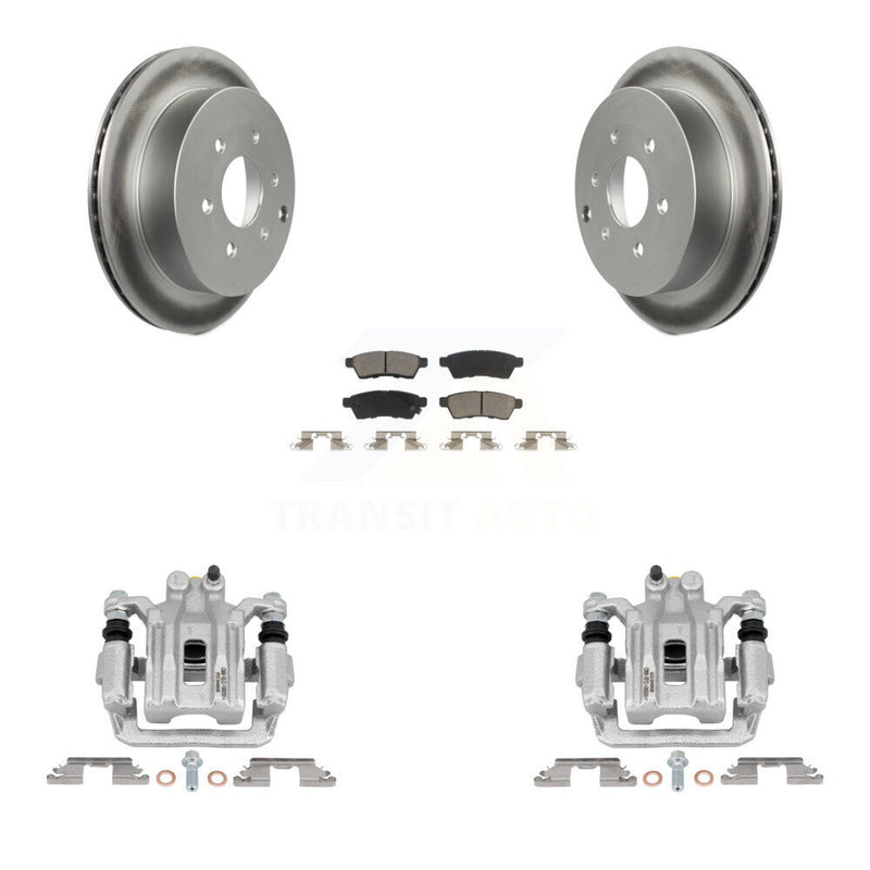 Transit Auto KCG-100138C Disc Brake Kit for 2005-2022 Suzuki Equator, Nissan Xterra, Nissan Frontier - Rear product image
