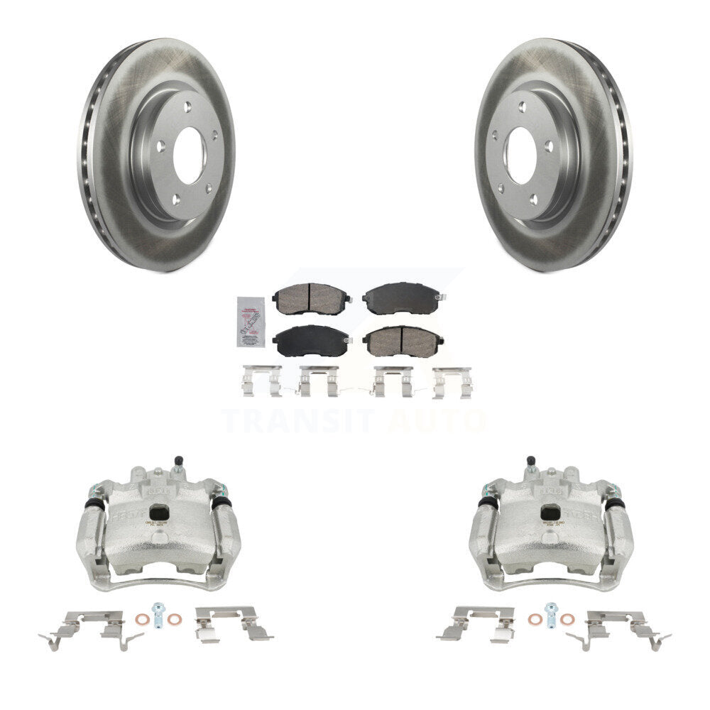 Transit Auto KCG-100138N Disc Brake Kit for 2013-2019 Nissan Sentra - Front product image