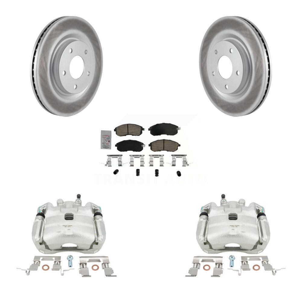 Transit Auto KCG-100139N Disc Brake Kit for 2017-2019 Nissan Sentra - Front product image