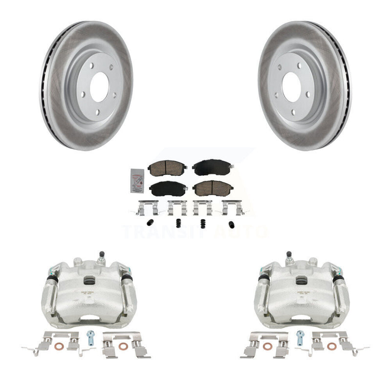 Transit Auto KCG-100139N Disc Brake Kit for 2017-2019 Nissan Sentra - Front product image
