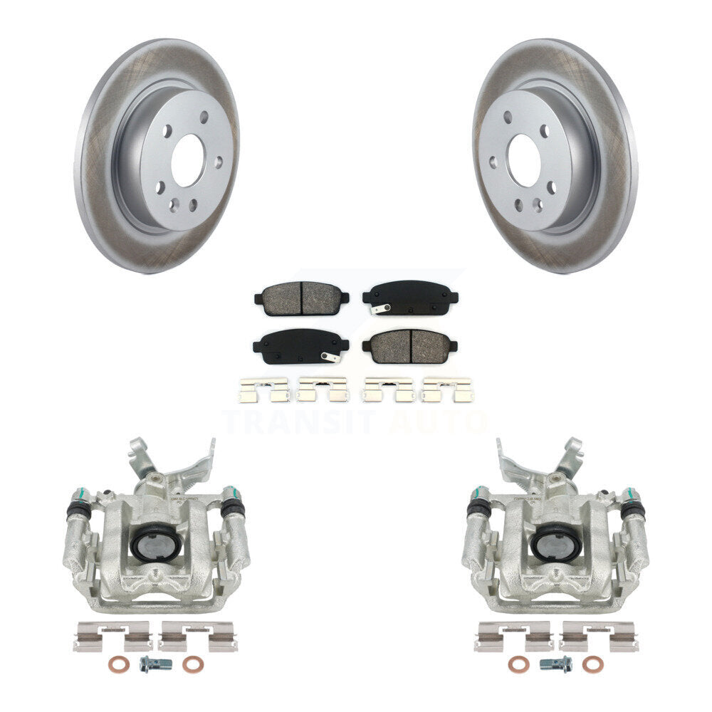 Transit Auto KCG-100139S Disc Brake Kit for 2013-2017 Chevrolet Sonic, Buick Encore, Chevrolet Trax - Rear product image