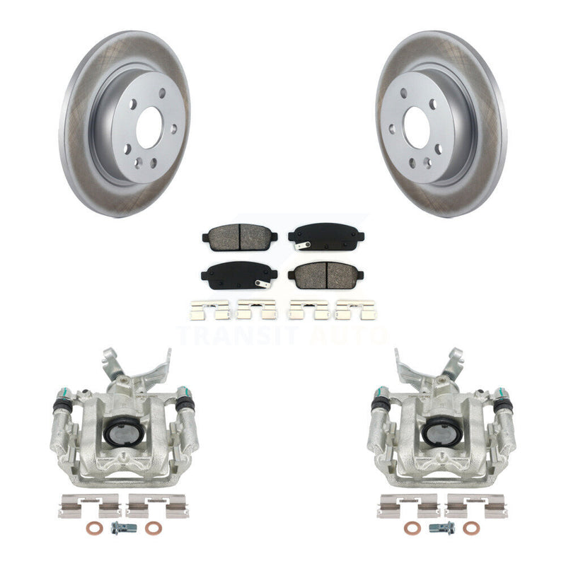 Transit Auto KCG-100139S Disc Brake Kit for 2013-2017 Chevrolet Sonic, Buick Encore, Chevrolet Trax - Rear product image