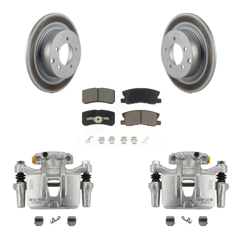 Transit Auto KCG-100140C Disc Brake Kit for 2011-2013 Mitsubishi Outlander - Rear product image