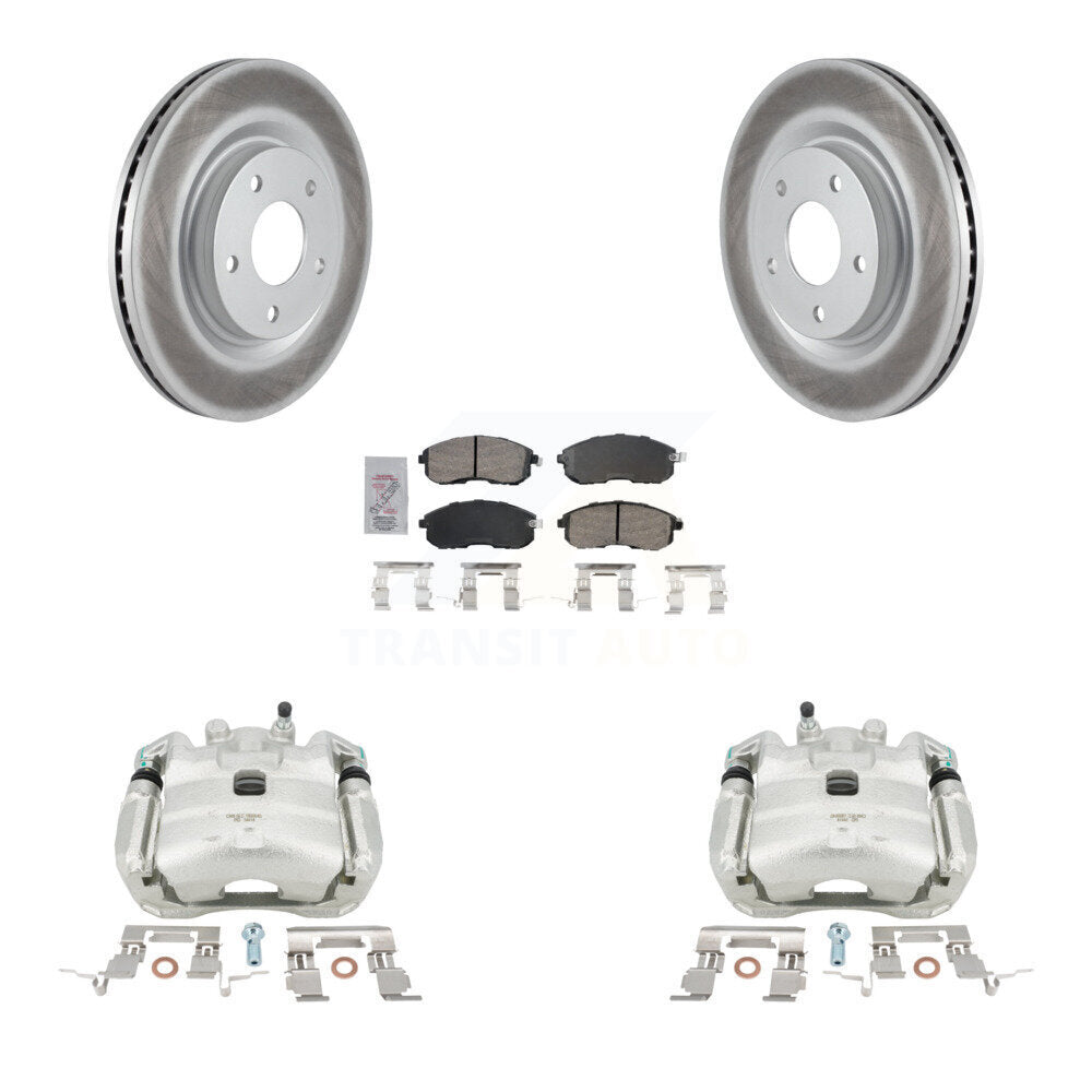 Transit Auto KCG-100140N Disc Brake Kit for 2017-2019 Nissan Sentra - Front product image