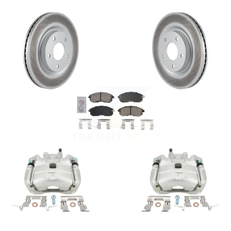 Transit Auto KCG-100140N Disc Brake Kit for 2017-2019 Nissan Sentra - Front product image
