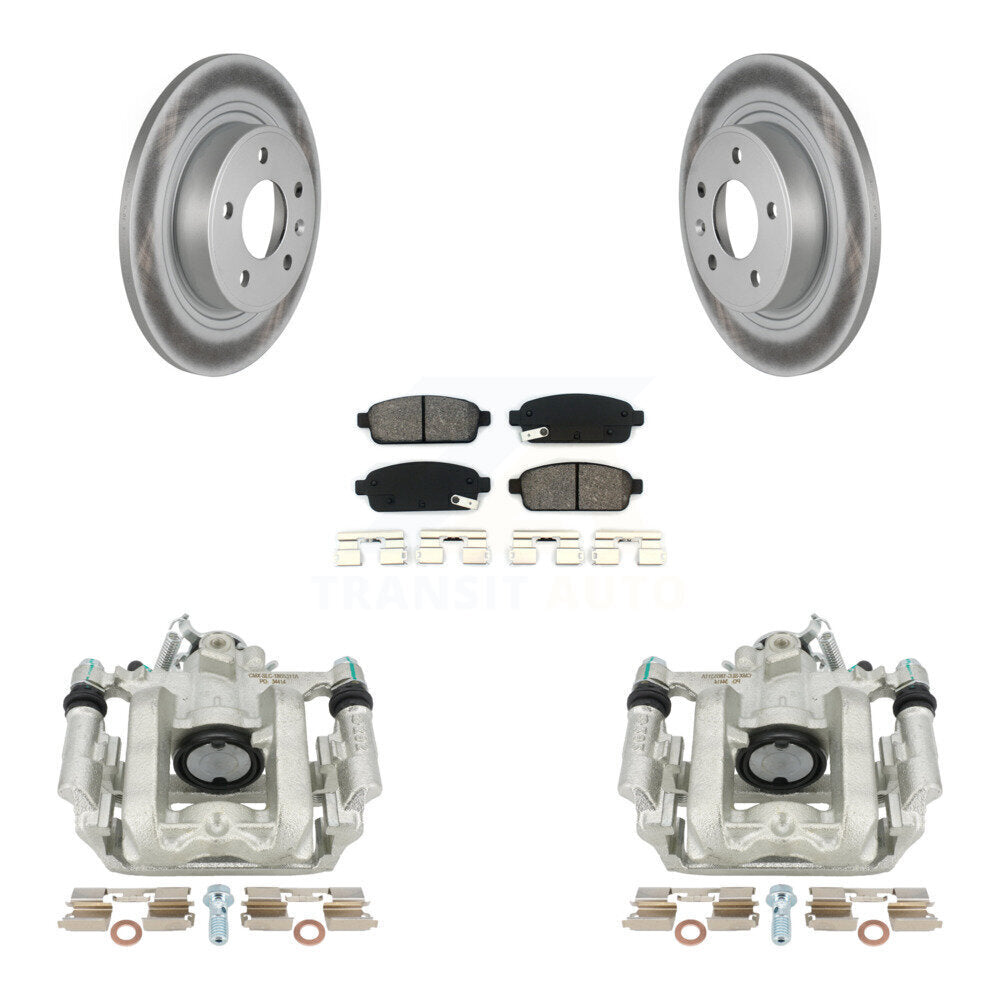 Transit Auto KCG-100140S Disc Brake Kit for 2011-2015 Cadillac ELR, Chevrolet Cruze, Chevrolet Orlando & more - Rear product image