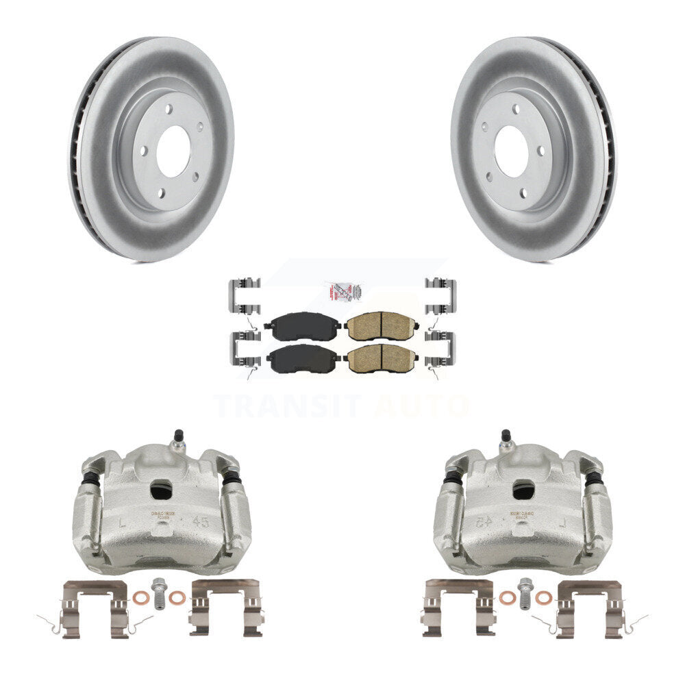 Transit Auto KCG-100141N Disc Brake Kit for 2007-2010 Nissan Sentra - Front product image