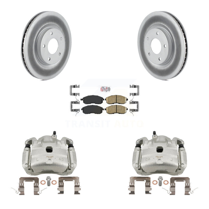 Transit Auto KCG-100141N Disc Brake Kit for 2007-2010 Nissan Sentra - Front product image