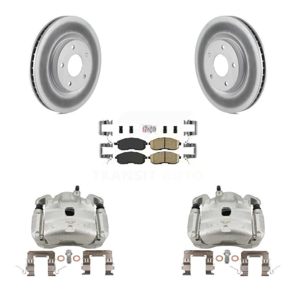 Transit Auto KCG-100142N Disc Brake Kit for 2007-2010 Nissan Sentra - Front product image