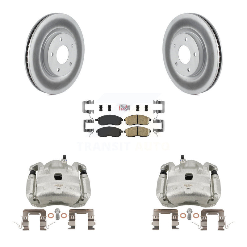 Transit Auto KCG-100142N Disc Brake Kit for 2007-2010 Nissan Sentra - Front product image