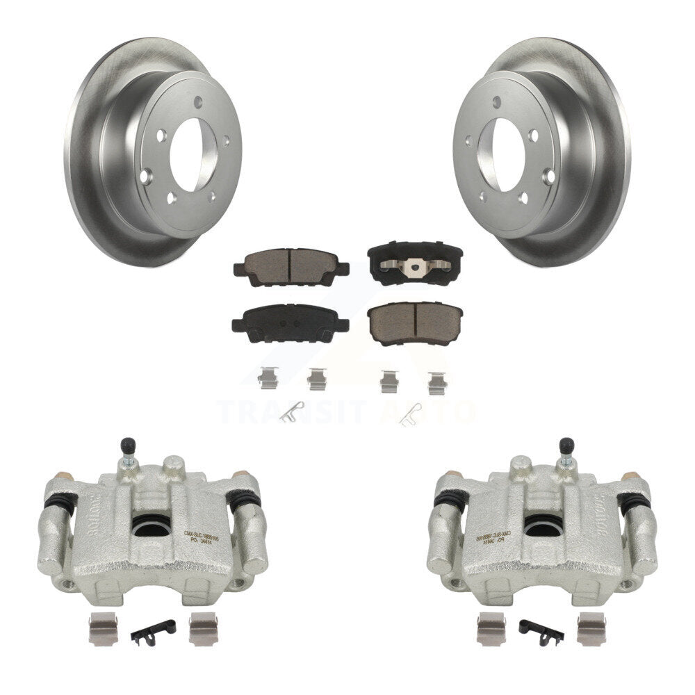 Transit Auto KCG-100143C Disc Brake Kit for 2008-2017 Mitsubishi Lancer, Dodge Caliber - Rear product image