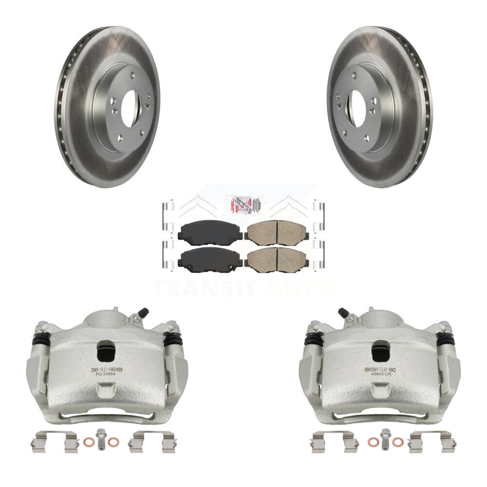 Transit Auto KCG-100143N Disc Brake Kit for 2005-2017 Acura ILX, Honda Fit, Honda Accord - Front product image