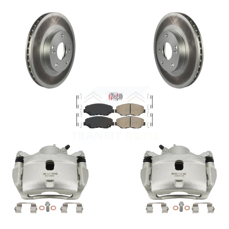 Transit Auto KCG-100143N Disc Brake Kit for 2005-2017 Acura ILX, Honda Fit, Honda Accord - Front product image