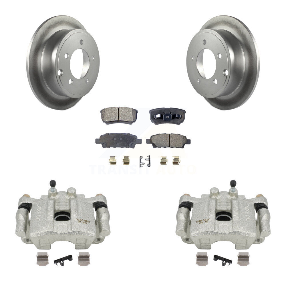Transit Auto KCG-100143P Disc Brake Kit for 2008-2017 Mitsubishi Lancer, Dodge Caliber - Rear product image