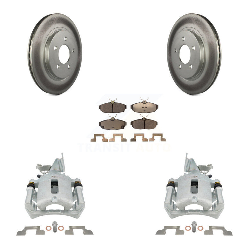 Transit Auto KCG-100143T Disc Brake Kit for 2012-2014 Ford Mustang - Rear product image