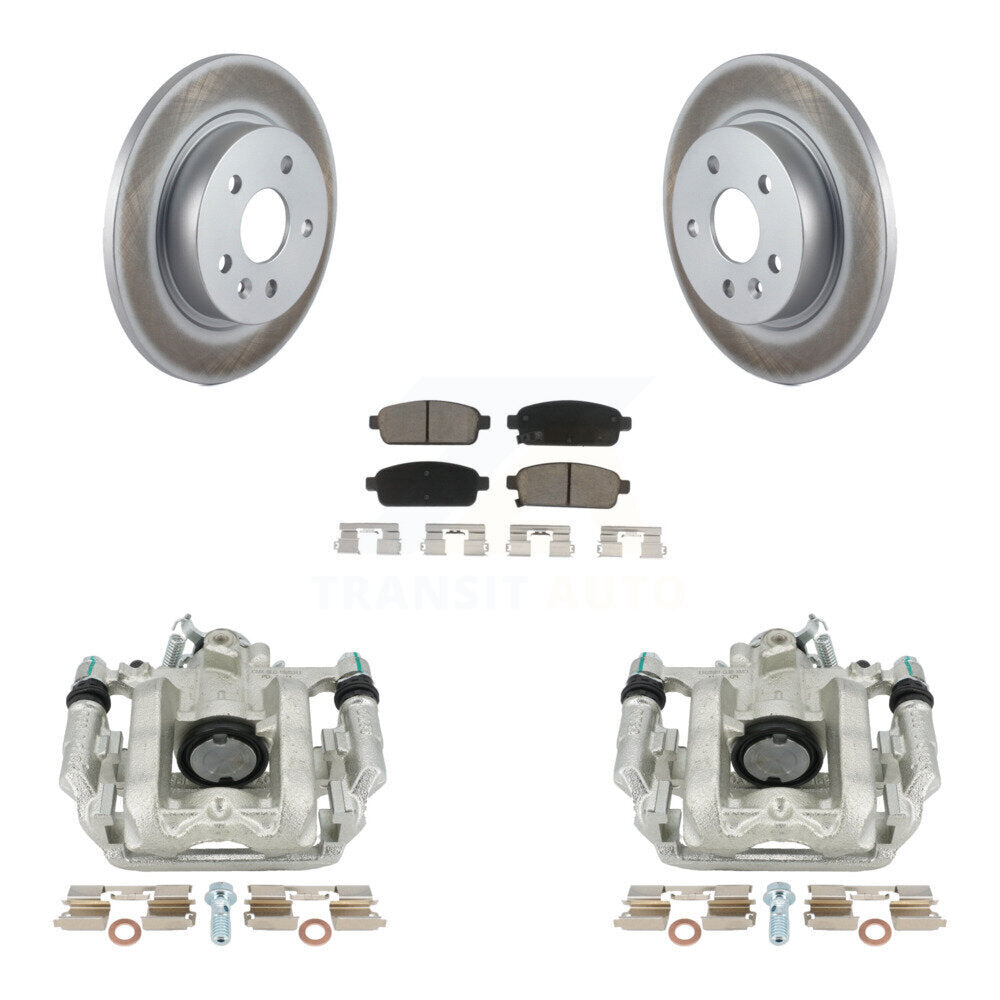 Transit Auto KCG-100144C Disc Brake Kit for 2011-2016 Chevrolet Cruze Limited, Chevrolet Cruze - Rear product image