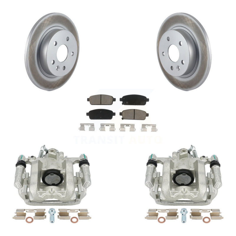 Transit Auto KCG-100144C Disc Brake Kit for 2011-2016 Chevrolet Cruze Limited, Chevrolet Cruze - Rear product image