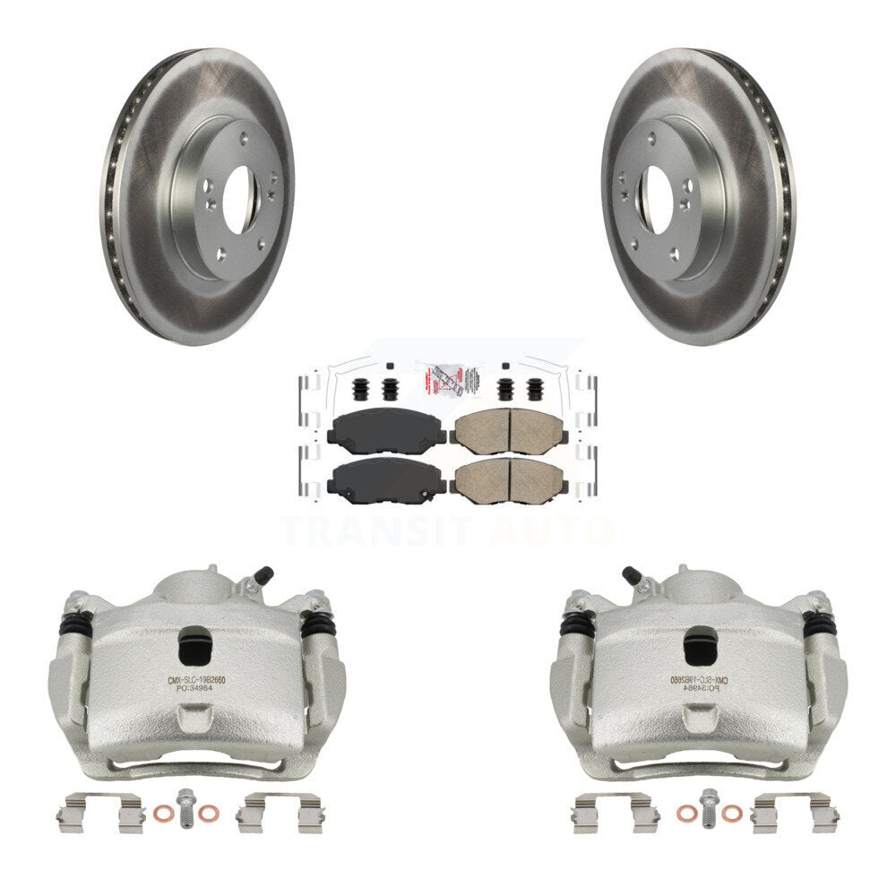 Transit Auto KCG-100144N Disc Brake Kit for 2005-2017 Acura ILX, Honda Fit, Honda Accord - Front product image