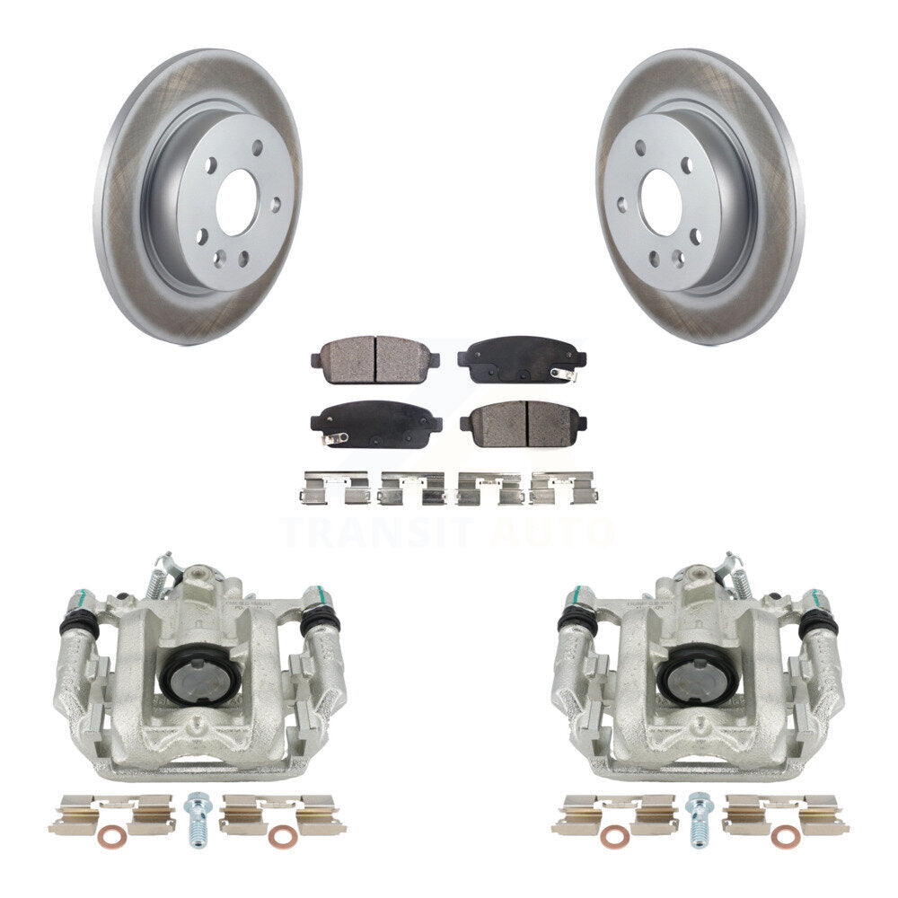 Transit Auto KCG-100144P Disc Brake Kit for 2011-2016 Chevrolet Cruze Limited, Chevrolet Cruze - Rear product image