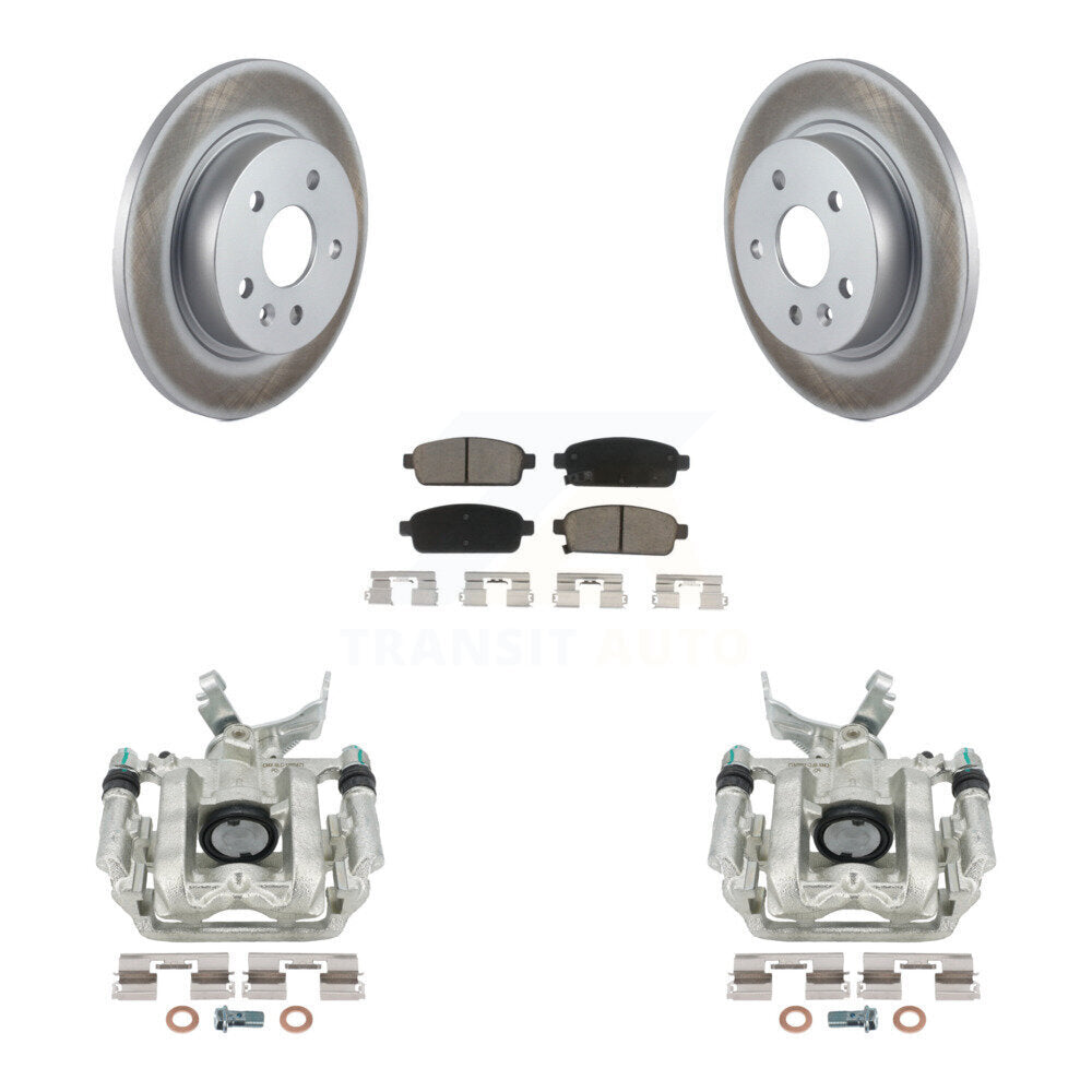 Transit Auto KCG-100146C Disc Brake Kit for 2013-2017 Chevrolet Sonic, Buick Encore, Chevrolet Trax - Rear product image