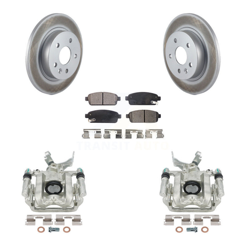 Transit Auto KCG-100146P Disc Brake Kit for 2013-2017 Chevrolet Sonic, Buick Encore, Chevrolet Trax - Rear product image