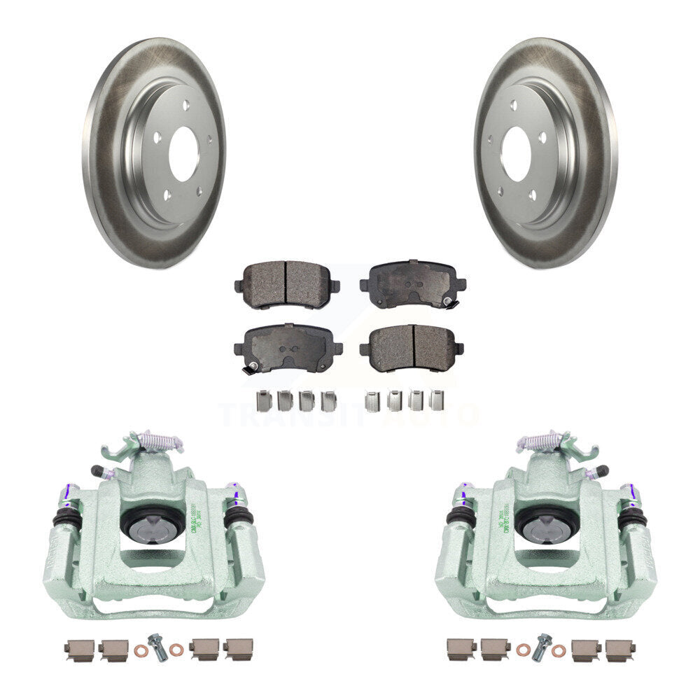 Transit Auto KCG-100146T Disc Brake Kit for 2008-2012 Ram C/V, Volkswagen Routan, Chrysler Town & Country & more - Rear product image