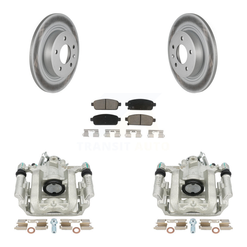 Transit Auto KCG-100147C Disc Brake Kit for 2011-2015 Cadillac ELR, Chevrolet Cruze, Chevrolet Orlando & more - Rear product image
