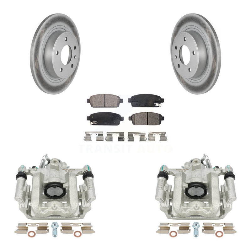 Transit Auto KCG-100147P Disc Brake Kit for 2011-2015 Cadillac ELR, Chevrolet Cruze, Chevrolet Orlando & more - Rear product image