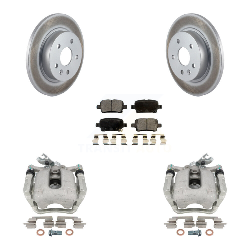 Transit Auto KCG-100148P Disc Brake Kit for 2016 Chevrolet Cruze - Rear product image
