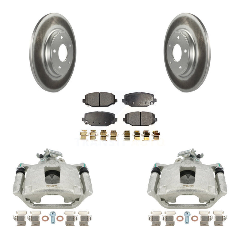 Transit Auto KCG-100149T Disc Brake Kit for 2017-2020 Dodge Grand Caravan - Rear product image