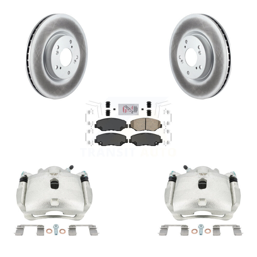 Transit Auto KCG-100150N Disc Brake Kit for 2012-2015 Acura ILX, Honda Civic - Front product image