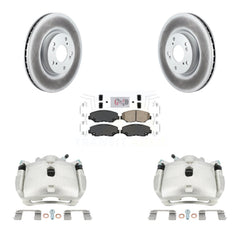 Transit Auto KCG-100150N Disc Brake Kit for 2012-2015 Acura ILX, Honda Civic - Front product image