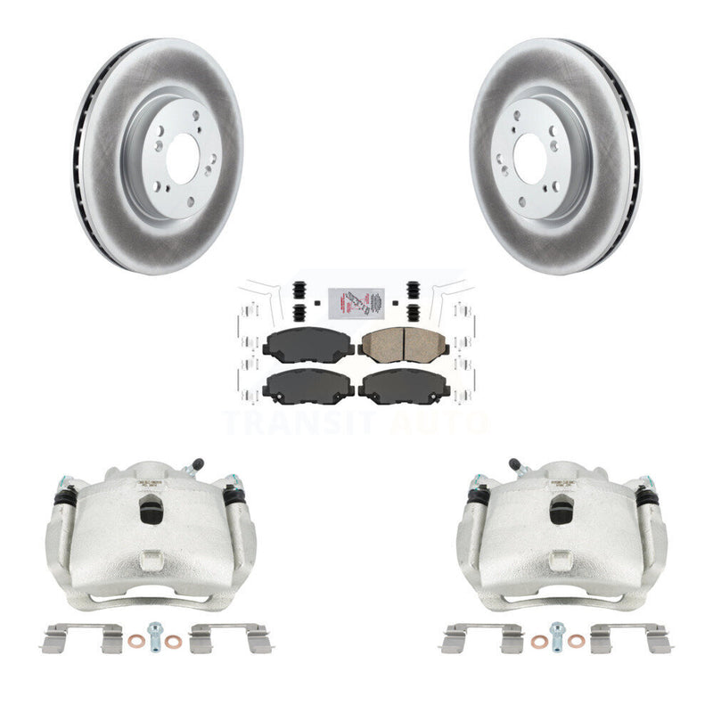 Transit Auto KCG-100150N Disc Brake Kit for 2012-2015 Acura ILX, Honda Civic - Front product image