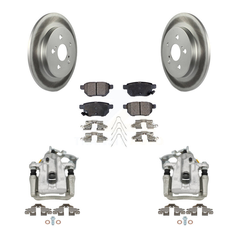 Transit Auto KCG-100150P Disc Brake Kit for 2010-2015 Toyota Prius Plug-In, Toyota Prius - Rear product image