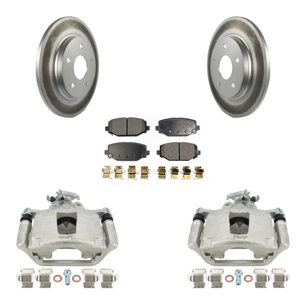 Transit Auto KCG-100150T Disc Brake Kit for 2017-2018 Dodge Grand Caravan - Rear product image