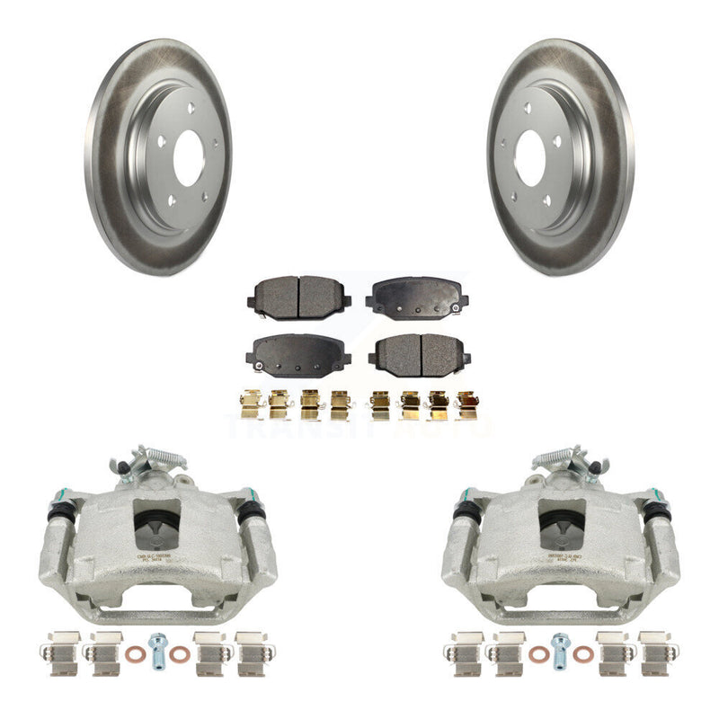 Transit Auto KCG-100150T Disc Brake Kit for 2017-2018 Dodge Grand Caravan - Rear product image