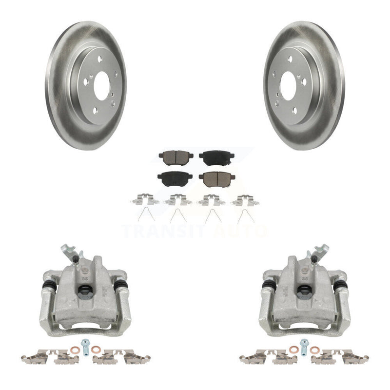 Transit Auto KCG-100151C Disc Brake Kit for 2014 Toyota Matrix - Rear product image