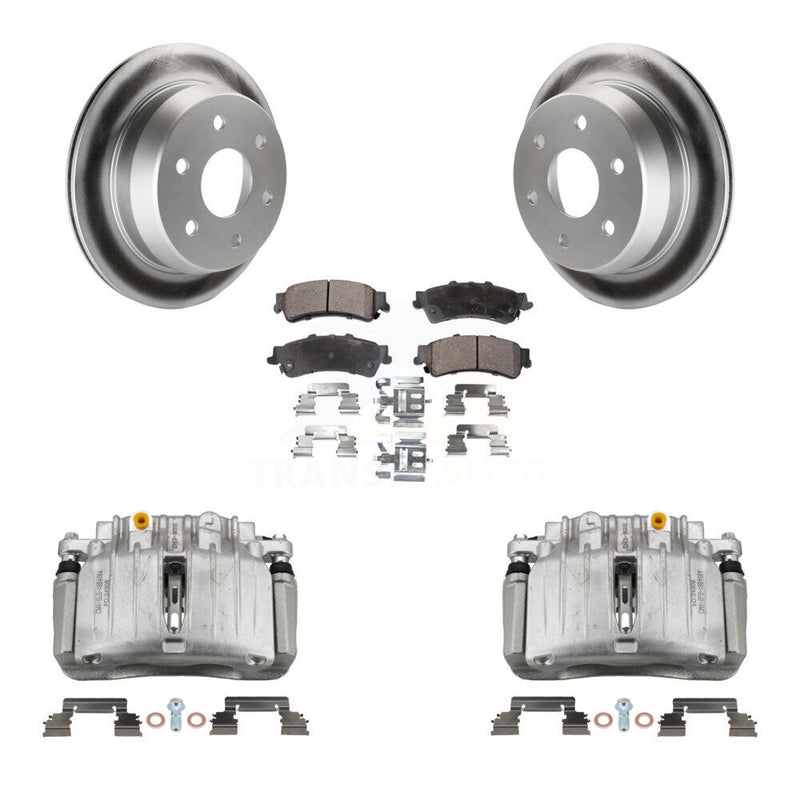 Transit Auto KCG-100151T Disc Brake Kit for 2007 Chevrolet Silverado 1500 Classic, GMC Sierra 1500 Classic - Rear product image