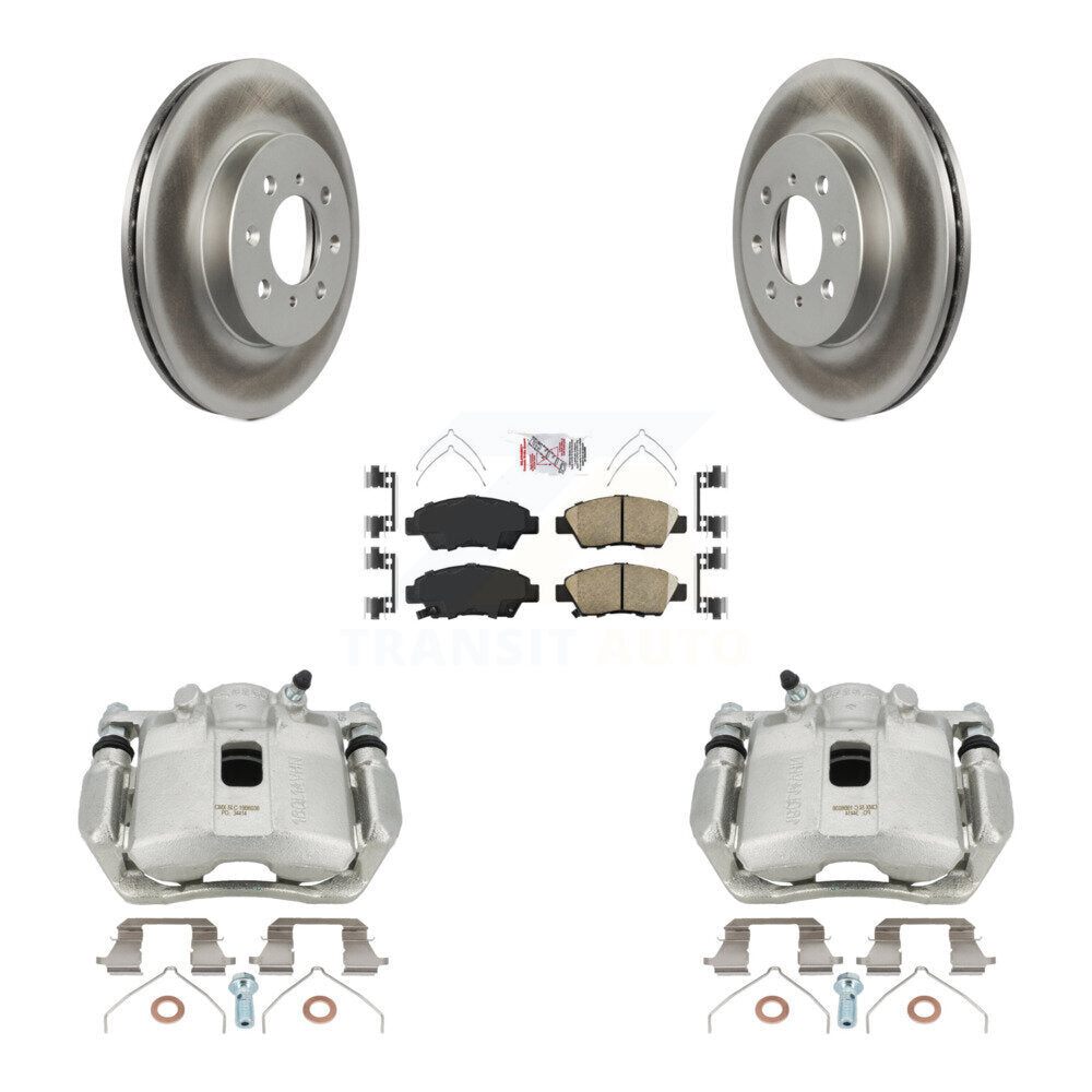 Transit Auto KCG-100152N Disc Brake Kit for 2009-2013 Honda Fit - Front product image